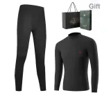 Комплект (черный) 100% хлопок Удобный/Антибактериальный Здоровье/Бरशированный для сохранения тепла