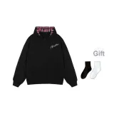 Чёрный-белый, флисовая подкладка