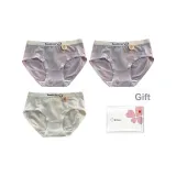 Светло-фиолетовый + экрю + светло-фиолетовый