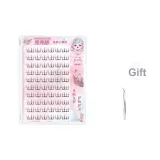 05# Женский Группа 2,0 Нет-Клеящий Маленький Тонкий Листочки + Пинцет