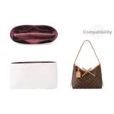 Сумка-тоут (Бургундский) Подкладка