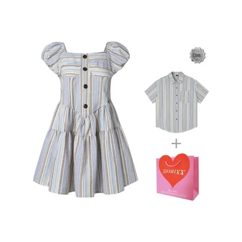 XIESHIXX Короткий рукав Платье Женское Серое