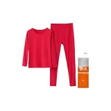 Круглый вырез, красный.