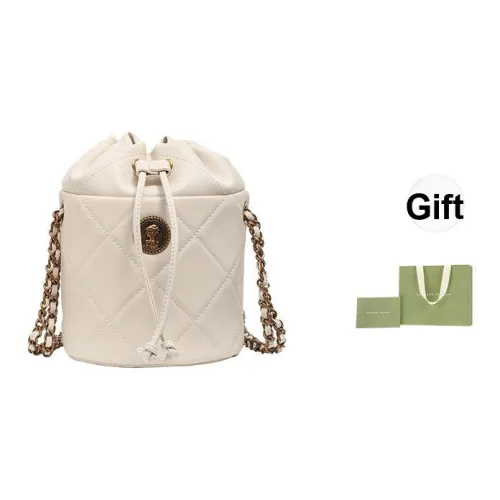 VANESSA HOGAN Сумка через плечо из коровьей кожи Маленькая Женская Бежевая Черная Розовая