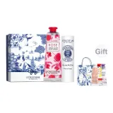 [Увлажняющий бальзам для губ] Розовый крем для рук 30 мл + классический помада