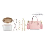 [Pink Blush 4-Pack Set] Плечевой ремень + Цепь + Лайнер Комплект