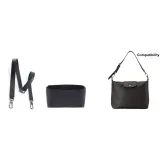 [Комплект 2] Чисто Черный Лайнер + Черный 77-107 Длинный Ремешок