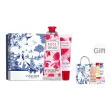 [Увлажняющий бальзам для губ] Розовый крем для рук 30 мл + розовый блеск для губ