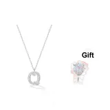 Сверкающий ожерелье с буквой [Q]