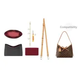 [Маленький Комбо Сумка Полный Комплект] Изогнутый Дизайн Подкладка + Сумка через плечо Набор