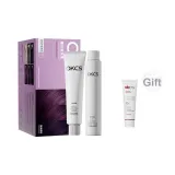 Черный Фиолетовый-Athena Фиолетовый-Средний Длина Волос (Размер Длина) (Включает 100г Маска для Восстановления Волос)