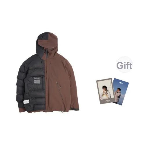 NOTHOMME BLUE Rib Bone Down Jacket Unisex