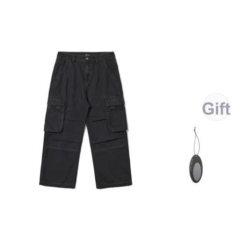 VULCAN STORE Темно-серые унисекс брюки карго