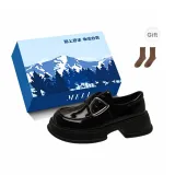 Глянцевый черный - Эксклюзивная обувь Коробка - В комплекте носки