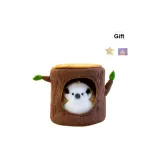 Nuthatch+Дерево Hole (Включает Звезда Заколка для волос+Поздравительная открытка)