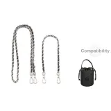 Black Set-Handle Chain 38cm+Leather Chain 120cm  
Черный комплект-ручка цепь 38 см + кожа цепь 120 см