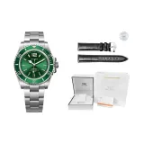 3A357-1 Зеленый циферблат (Включает: Оригинальный ремешок + Премиум белая коробка + Сумка для покупок)