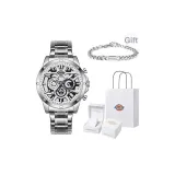 [Ограниченный Белый, золотой Текучая Кожа Чехол] CL-545ASDS-71SY