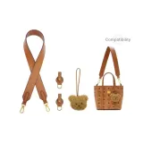 [Подмышка Одно Плечо] Коричневый Широкая Лямка + Износостойкая Застежка (Включает Украшение)