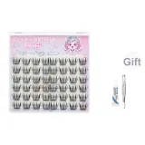 02# Клей-Бесплатно Искренний Signal Японский стиль Кружки для ресниц [Включает пинцет]