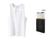 1 Pack Рабочий жилет (Белый) Хлопок-Спандекс Эластичный/Рабочий жилет Спортивный