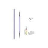 Твист-офф Акне Игла-Сиреневый [Включает Спиртовую салфетку Влажные салфетки+Хлопковые ватные палочки+Стерильное растворы для промывания]