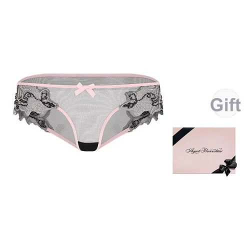 Agent Provocateur Lindie Розовый/Черный Женские Трусики-Бикини