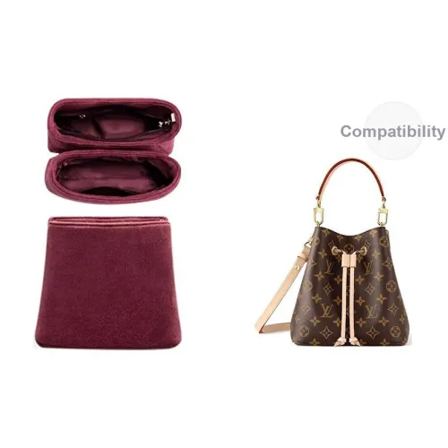 Luxury Care Artisan Workshop Оригинальный Fleece Сумка Вкладыш Женские Бордовый