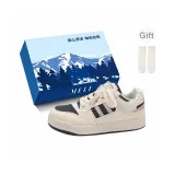 Белый Синий - Эксклюзивная обувь Коробка - В комплекте носки.