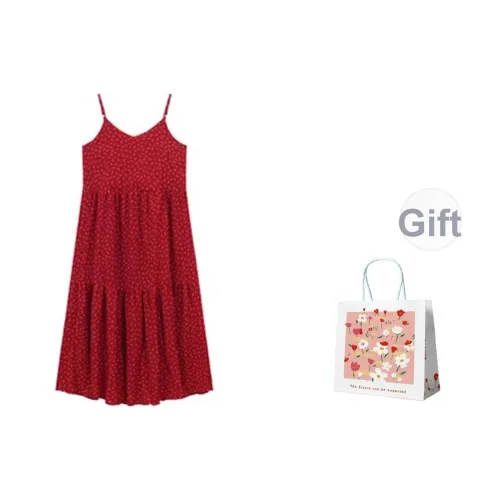 Mlpstudio Slip Платье Женское Красное