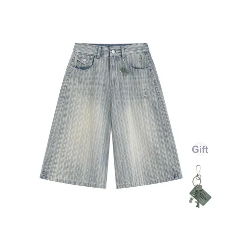 HOKLV Унисекс Джинсовые Шорты