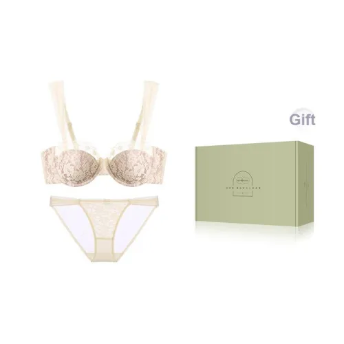 BOTHYOUNG Бежевый [BRA+Трусы] Женское нижнее белье Подарочные коробки