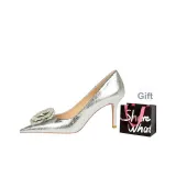 Серебристая +сумка для покупок