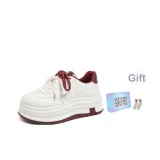 Ангора Красный + Эксклюзивная Обувь Коробка + Подарочные Носки