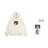 Овсянка, серый, паук, милый, призрак, худи