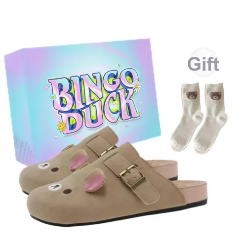 BINGO DUCK Birkenstock Стиль Обувь Женские