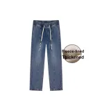 Винтажный синий с флисовой подкладкой