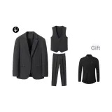 Серый набор из трех предметов