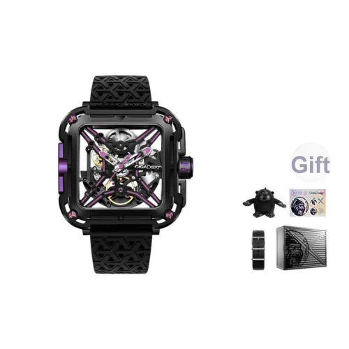 CIGA design Автоматический механический механизм Мужские часы X Collection 44мм*44мм*11,8мм Черный