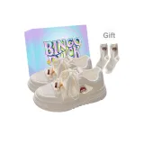 Экрю + Эксклюзивная обувь Коробка + Подарочные носки