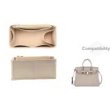 HermèS Платина-Бежевый-Боковая молния