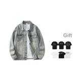 Желтый грязь (в комплекте с 320 г, бренд, 100% хлопок, тяжелые, футболки с короткими рукавами)