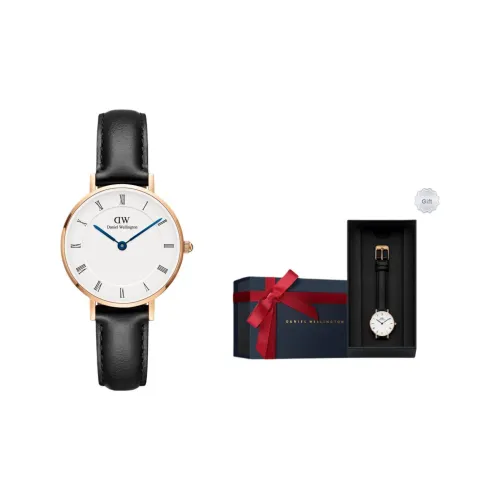 Daniel Wellington PETITE Collection Женские Кварцевые Наручные Часы Белый Циферблат
