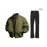 Армейский зеленый низ [включает черные джинсы]