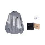 Gray (Черная вышивка War Лошадь) Double Box