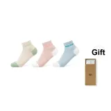 [Женский] Leather/Pink/Light Blue (3 Pack)  
[Женский] Кожа/Розовый/Светло-Синий (3 Пачки)