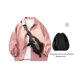 Розовый (В комплекте с круглым вырезом свитшот)