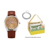 Оскар шесть-Булавка Кварцевый часы Подарочная коробка Модель