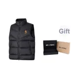 Черный (Желтый War Лошадь) Белый утиный пух 25-2 с двойной подарочной коробкой