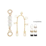 [Gold] Pearl Удлинитель Цепь + Love Star Декоративная Цепь